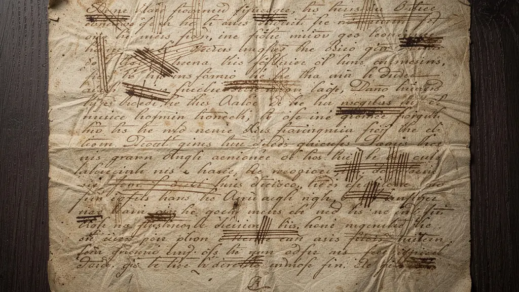 Page de manuscrit littéraire montrant ratures et corrections d'auteur